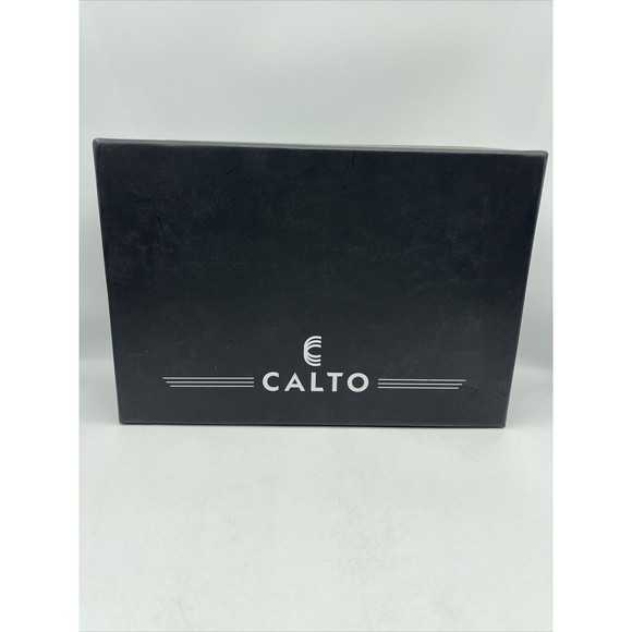 CALTO Men's Invisible Height Increasing Elevator Shoes Lightweight Lace up H0832 - Picture 9 of 10